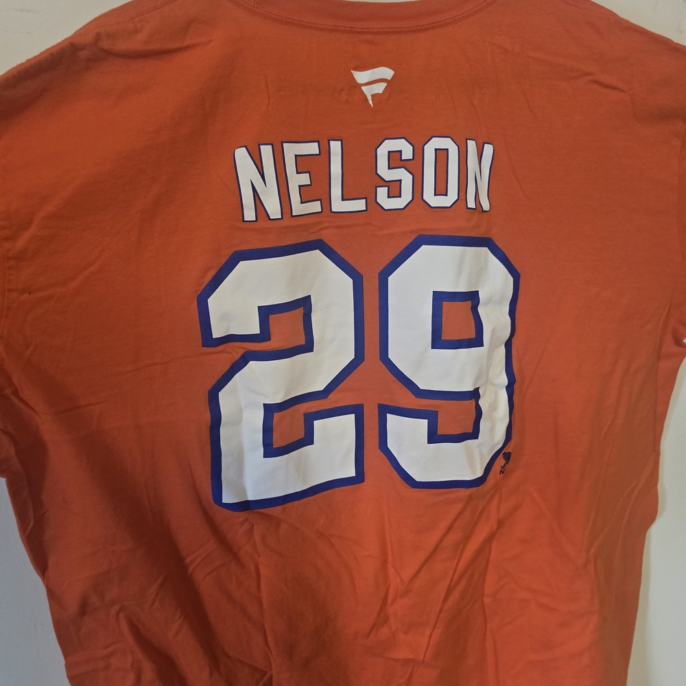 Fanatics Orange NY Islanders Short Sleeve Tee - Picture 3 of 4